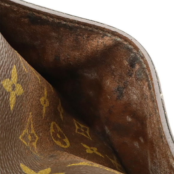 LOUIS VUITTON Brown Monogram Pochette Shoulder Bag